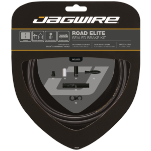 Jagwire Road Elite tömített fék bowdenszett [fekete] kerékpáros