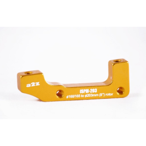 A2Z IS->PM (E203/H185) tárcsafék adapter [arany] kerékpáros