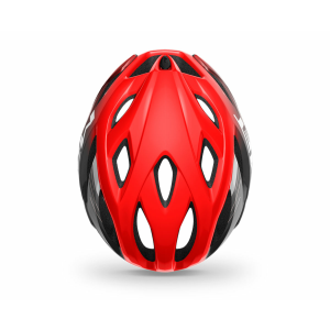 MET Idolo kerékpáros sisak [fényes piros-fekete, 52-59 cm (M)]