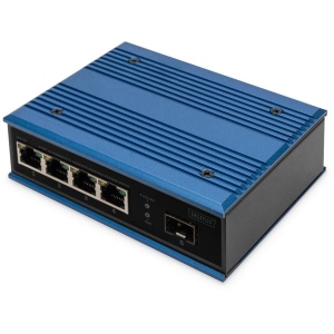 Digitus Switch Ind. 4-Port 10/100 blau (DN-651130)