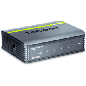 Trendnet Switch 5 Port 10/100 Desktop Metall (TE100-S5)