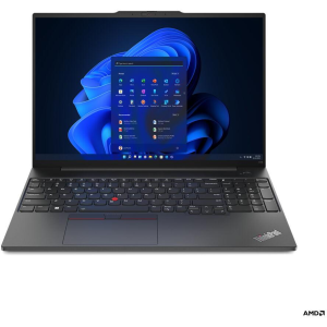 Lenovo ThinkPad E16 Laptop 40,6 cm (16") WUXGA AMD Ryzen™ 5 7530U 8 GB DDR4-SDRAM 256 GB SSD Wi-Fi 6 (802.11ax) Windows 11 Pro Fekete (21JT0009GE)