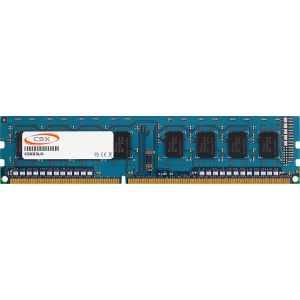 CSX 8GB DDR3L 1600MHz Desktop PC DIMM memória, (1600Mhz, 512Mx8, CL11, 1.35V) (CSXD3LO1600L2R8-8GB)