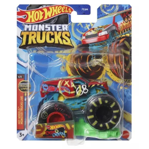 Mattel Hot Wheels Monster Trucks: Dem Derby kisautó, 1:64