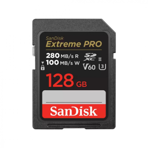 Sandisk Sandisk 128GB SDXC Extreme Pro Class 10 U3 UHS-II V60