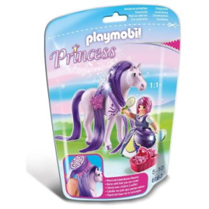Playmobil princess: fésülhet&#337; lovacska 6167 - viola