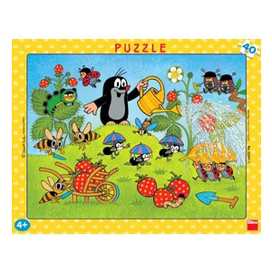  Dino Kisvakond szamócázik 40 darabos puzzle