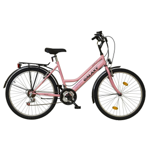  MTB City 26-os női kerékpár rózsa-fekete