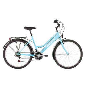  MTB City 26-os női kerékpár kék-fehér