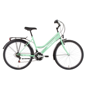  MTB City 26-os női kerékpár zöld