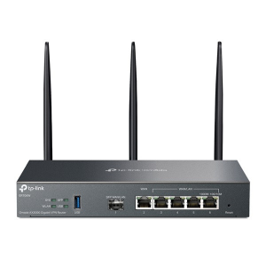 TP Link TP-LINK Vezetékes Omada AX3000 VPN Router 1xWAN(1000Mbps) + 4xLAN(1000Mbps) + 1xSFP + 1xUSB3.0, ER706W