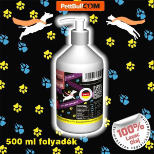  PettBullBrilliant® Lazacolaj Dog&amp;amp;Cat - Lazac olaj kutyák és macskák számára Omega 3, Omega 6...