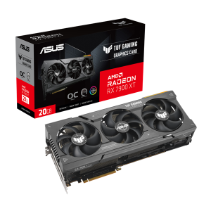 Asus TUF Gaming Radeon RX 7900 XT OC Edition VGA (PCIe 4.0, 20 GB GDDR6, 320 bit, 2xDP+2xHDMI, aktív hűtő)