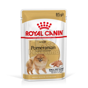  Royal Canin Pomeranian Adult - nedvestáp pomerániai törpespicceknek 12 x 85 g
