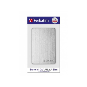 Verbatim 1 TB Store `n` Go HDD (2,5", USB 3.2, ezüst) (53663)