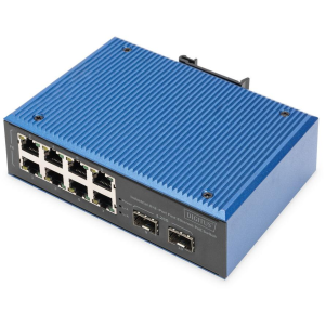 Digitus Switch 8+2 -Port Fast Ethernet PoE C/APC Stecker 5 (DN-651147)
