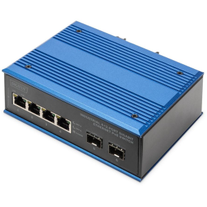 Digitus Switch 4+2-Port Gigabit Ethernet PoE SC 20 km (DN-651149)