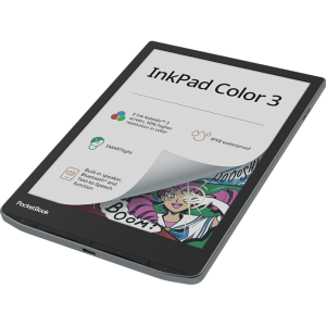 PocketBook e-reader - inkpad color 3 (7,8"e ink kaleido, cpu: 1,8ghz,1gb,32gb,2900mah, bt,wifi, ipx8) pb743k3-1-ww