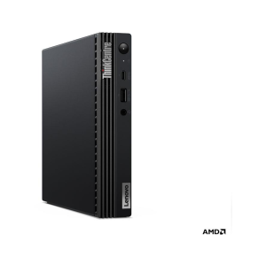 Lenovo ThinkCentre M75q AMD Ryzen™ 3 5300GE 8 GB DDR4-SDRAM 256 GB SSD Linux Mini PC Fekete (11JN008DGE)