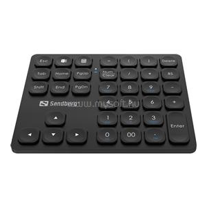 SANDBERG Wireless Numeric Keypad Pro vezeték nélküli numerikus billentyűzet (SANDBERG_630-09)