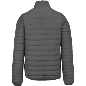 KARIBAN bélelt meleg és ultrakönnyű férfi kabát KA6120, Marl Dark Grey-L