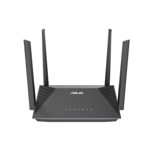 Asus (ax1800) rt-ax52 574+1201mbps fekete vezeték nélküli router 90ig08t0-mo3h00
