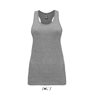 SOL&#039;S JUSTIN Női sporthátú trikó SO01826, Grey Melange-L