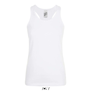 SOL&#039;S JUSTIN Női sporthátú trikó SO01826, White-2XL