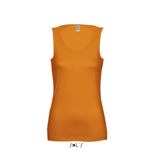 SOL&#039;S JANE ujjatlan Női pamut póló-trikó SO11475, Orange-M