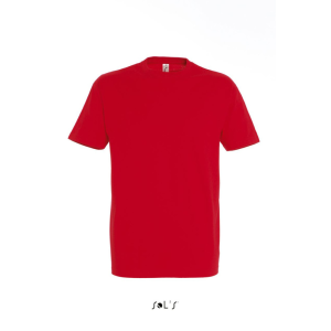 SOL&#039;S IMPERIAL környakas férfi rövid ujjú pamut póló SO11500, Red-M