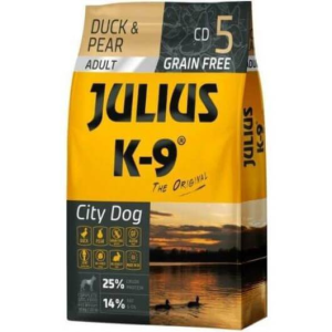  Julius-K9 GF City Dog Adult Duck & Pear – 3×10 kg