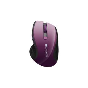 Canyon 2.4Ghz wireless mouse, optical tracking - blue LED, 6 buttons, DPI 1000/1200/1600, Purple...