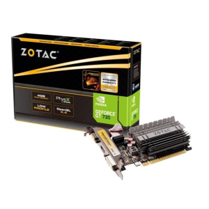 ZOTAC GeForce GT 730 Zone Edition nVidia 4GB DDR3 64bit PCIe videokártya (ZT-71115-20L)
