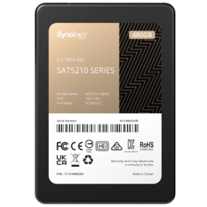 Synology SAT5210 SSD dedikált Synology NAS 480GB 2.5'' SATA 6Gb/s Új | SAT5210-480GB