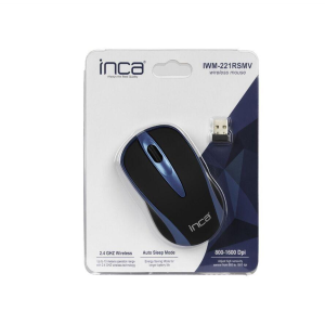 cian technology INCA Maus IWM-221RSMV 1000 DPI,Wireless,Nano-USB, Blau 10 m retail (IWM-221RSMV)