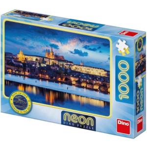 Dino Puzzle 1000 db neon - Prága vára (541276)