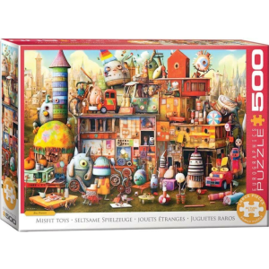 Eurographics 500 db-os puzzle - Misfit Toys by Ray Powers (6500-5909)