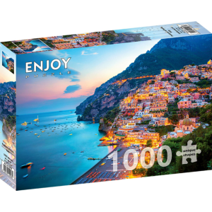 Enjoy 1000 db-os puzzle - Positano at Dusk, Italy (2098)