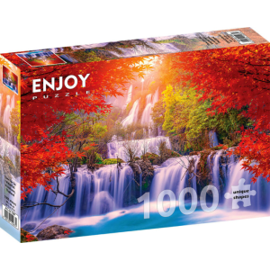 Enjoy 1000 db-os puzzle - Thee Lor Su Waterfall in Autumn, Thailand (1287)