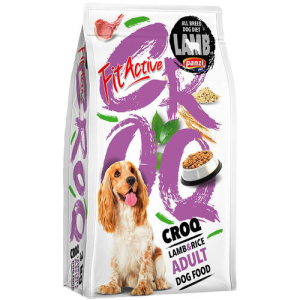 FitActive CROQ Premium Lamb&amp;Rice Adult - száraztáp (bárány,rizs) felnőtt kutyák részére (3kg)