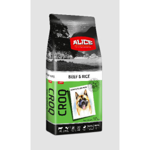 Alice Professional Croq Beef,rice Adult (marha,rizs) száraztáp - Felnőtt kutyák részére (17kg)