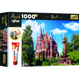 Trefl : Kastély puzzle - 1000 darabos + ragasztó (10646) (10646)
