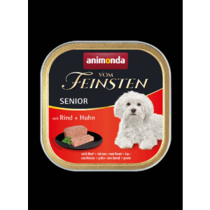 Animonda Vom Feinsten Senior (marha,csirke) alutálkás - Felnőtt kutyák részére (150g)