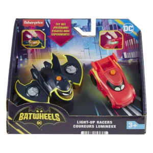 Mattel DC: Batwheels világító jármű szett, 2 db-os - Redbird és Batwing
