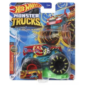 Mattel Hot Wheels Monster Trucks: Dem Derby kisautó (0887961705393-HNW24) (0887961705393-HNW24)
