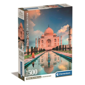 Clementoni 1500 db-os puzzle COMPACT puzzle - High Quality Collection - Taj Mahal (31718)