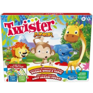 Hasbro Twister Junior 2 az 1-ben társasjáték (F7478289) (F7478289)