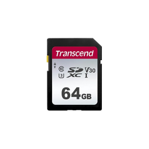 Transcend SD Card 64GB Transcend SDXC SDC300S 100/20 MB/s (TS64GSDC300S)