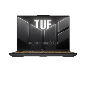 Asus TUF Gaming F16 FX607JU-N3073W (Mecha Gray) + TYPE-C hálózati adapter | Intel Core i7-13650HX | 8GB DDR5 | 1000GB SSD | 0GB HDD | 16" matt | 1920X1200