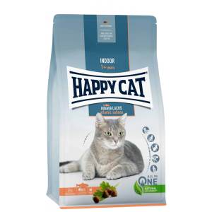  Happy Cat Indoor Atlantik Lachs | Lazac ízű száraz macskatáp - 1,3 Kg
